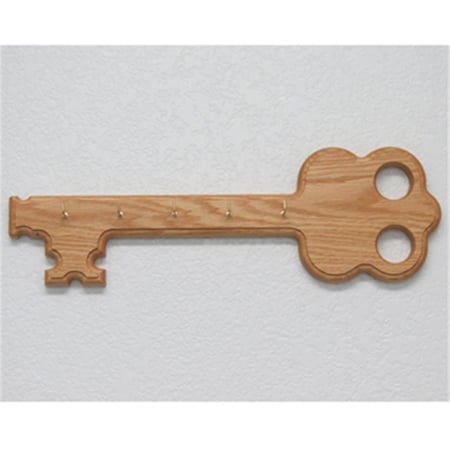 Wooden Mallet Oak Key Holder In Light Oak KEYLO